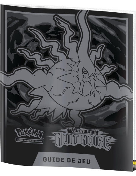 Pokémon: Coffret Dresseur D’élite Méga évolution– Nuit Noire (1 Carte Promo Entièrement Illustrée, 9boosters Et Des 