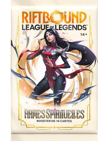 Riftbound Tcg | League Of Legends   Booster De 14 Cartes Set 2 : Armes Spirituelles   Version Francaise 