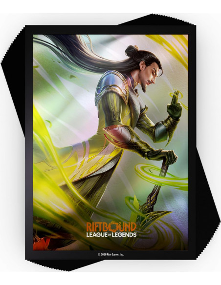 Ligue Des Légendes : Jeu De 3 Jeux De Cartes De Jeu De Rôle Dérivés : Master Yi Wuju Master (100 Ct) Par Uvs Games 