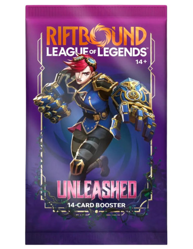 League Of Legends Riftbound Unleashed Booster Pack 1 Sachet Version Anglaise 