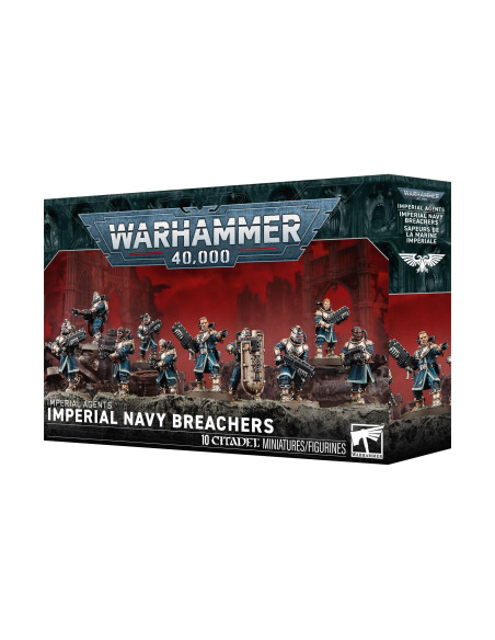 Games Workshop   Warhammer 40 000   Agents Impériaux : Breachers De La Marine Impériale 