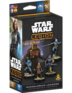 Asmodee   Star Wars Legion Mandalorian Leaders 