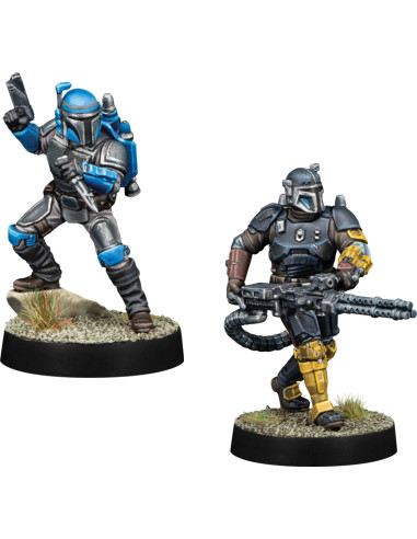 Asmodee   Star Wars Legion Mandalorian Leaders 