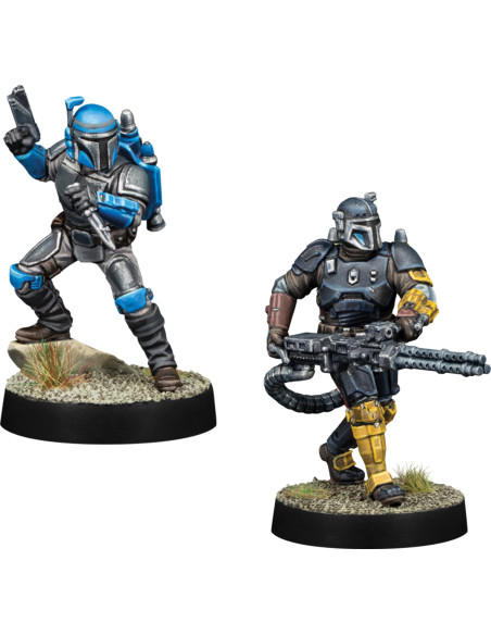 Asmodee   Star Wars Legion Mandalorian Leaders 