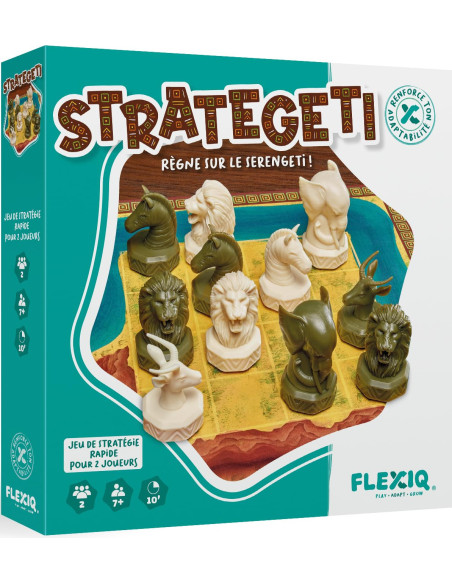 Asmodee   Strategeti   Flexi Q   Jeu De Stratégie   Réflexion Tactique 