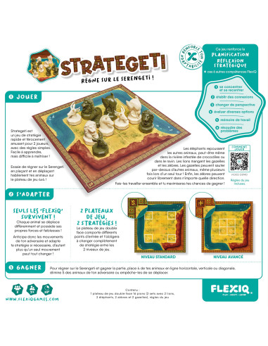 Asmodee   Strategeti   Flexi Q   Jeu De Stratégie   Réflexion Tactique 