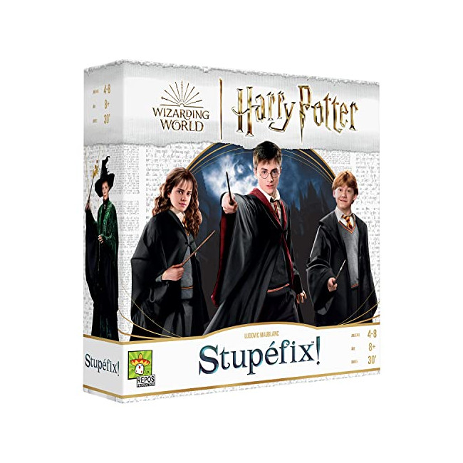 Asmodee Repos Production | Harry Potter : Stupéfix société | Jeu de Cartes | A partir de 8 Ans | 4 à 8 Joueurs | 30