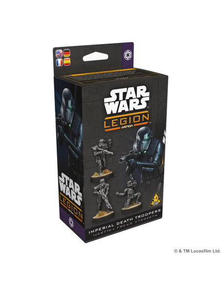 Asmodee Star Wars : Legion   Imperial Death Troopers Jeu De Figurines à Partir De 14 Ans 2 Joueurs Temps De Jeu De 90 