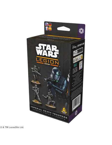 Asmodee Star Wars : Legion   Imperial Death Troopers Jeu De Figurines à Partir De 14 Ans 2 Joueurs Temps De Jeu De 90 