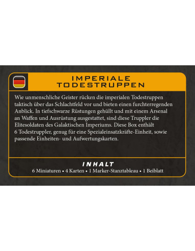 Asmodee Star Wars : Legion   Imperial Death Troopers Jeu De Figurines à Partir De 14 Ans 2 Joueurs Temps De Jeu De 90 