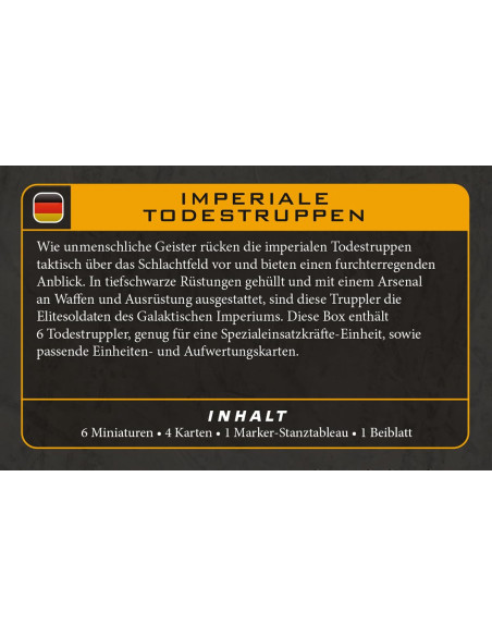 Asmodee Star Wars : Legion   Imperial Death Troopers Jeu De Figurines à Partir De 14 Ans 2 Joueurs Temps De Jeu De 90 