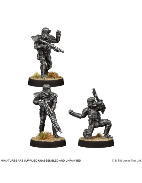 Asmodee Star Wars : Legion   Imperial Death Troopers Jeu De Figurines à Partir De 14 Ans 2 Joueurs Temps De Jeu De 90 