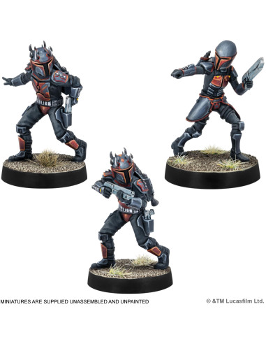Asmodee   Star Wars Legion Mandalorian Super Commandos   Réédition Mandaloriens   Amg   Jeu De Figurines Stratégique 