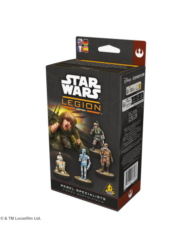 Asmodee   Star Wars Legion Rebel Specialists   Amg   Extension Jeu 