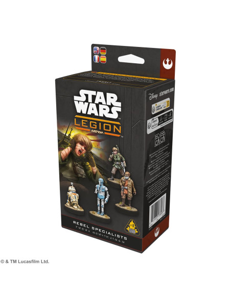 Asmodee   Star Wars Legion Rebel Specialists   Amg   Extension Jeu 