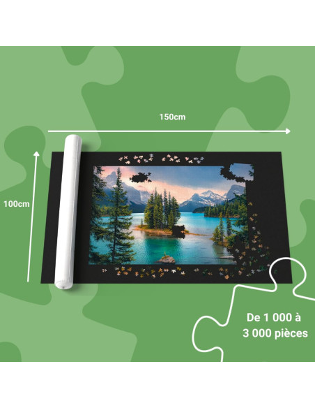 Ravensburger   Tapis De Puzzle 3000 Pièces   Tapis Pour Puzzle Enroulable   17957 