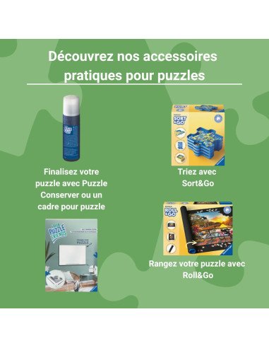 Ravensburger   Tapis De Puzzle 3000 Pièces   Tapis Pour Puzzle Enroulable   17957 