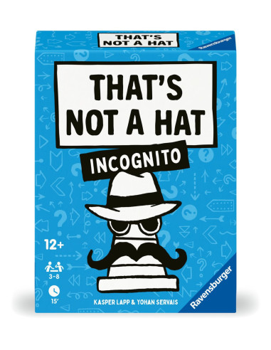 Ravensburger – That's Not A Hat Incognito – Jeu De Cartes   Jeu D’ambiance   En Famille Ou Entre Amis   3 à 8 Joueurs 
