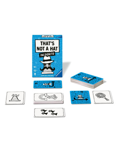Ravensburger – That's Not A Hat Incognito – Jeu De Cartes   Jeu D’ambiance   En Famille Ou Entre Amis   3 à 8 Joueurs 