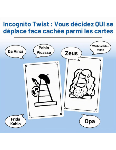 Ravensburger – That's Not A Hat Incognito – Jeu De Cartes   Jeu D’ambiance   En Famille Ou Entre Amis   3 à 8 Joueurs 