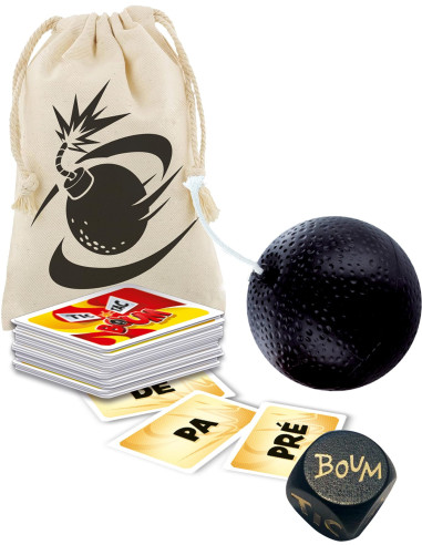 Asmodee   Tic Tac Boum   Le Jeu De Mots D'ambiance Explosif   Jeu De Société Familial Pour Enfants Dès 8 Ans   As D'or   