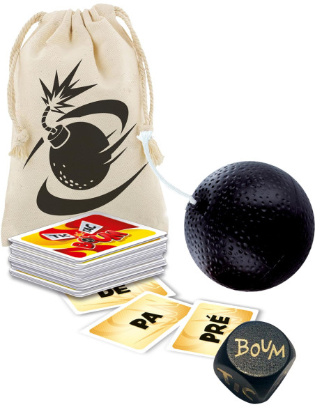 Asmodee   Tic Tac Boum   Le Jeu De Mots D'ambiance Explosif   Jeu De Société Familial Pour Enfants Dès 8 Ans   As D'or   