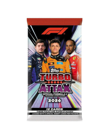 Topps Pack De Cartes à Collectionner Officiel Turbo Attax F1 2026 