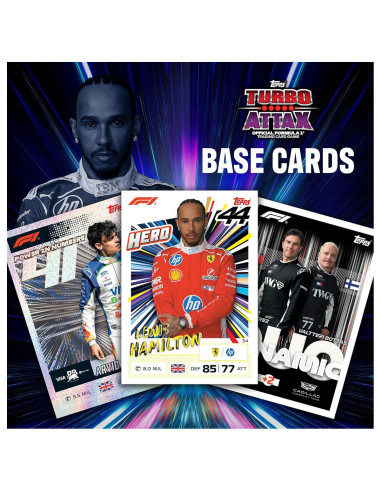 Topps Pack De Cartes à Collectionner Officiel Turbo Attax F1 2026 