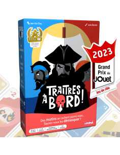 Savana Traitres à Bord   Jeu De Société   Grand Prix Du Jouet 2023   Jeux à Identité Secrète   Jeu De Voyage Et De Poche 
