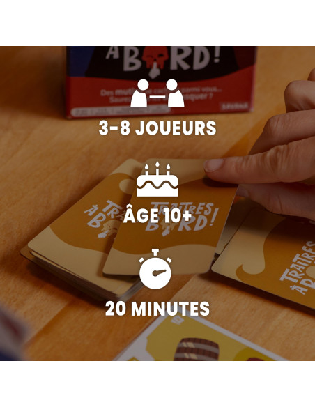 Savana Traitres à Bord   Jeu De Société   Grand Prix Du Jouet 2023   Jeux à Identité Secrète   Jeu De Voyage Et De Poche 