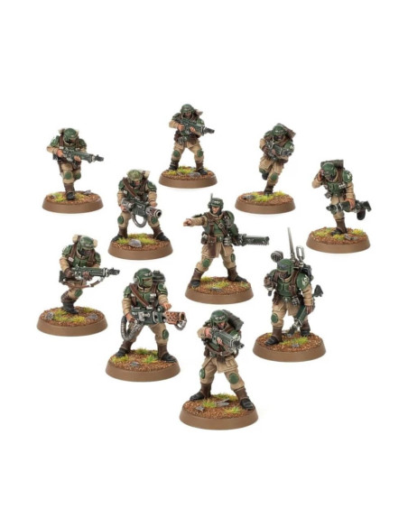 Games Workshop   Warhammer 40 000   Astra Militarum : Troupes De Choc Cadiennes (édition 2023)