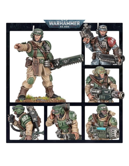 Games Workshop   Warhammer 40 000   Astra Militarum : Troupes De Choc Cadiennes (édition 2023) 