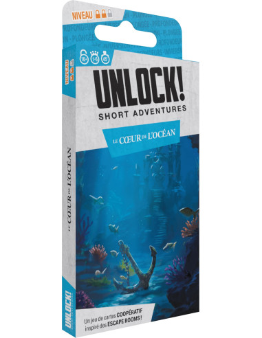 Asmodee   Unlock! Short Adventures   Le Cœur De L'océan  Space Cowboys 