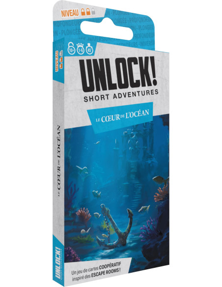 Asmodee   Unlock! Short Adventures   Le Cœur De L'océan  Space Cowboys 