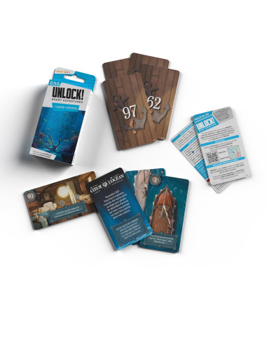 Asmodee   Unlock! Short Adventures   Le Cœur De L'océan  Space Cowboys 