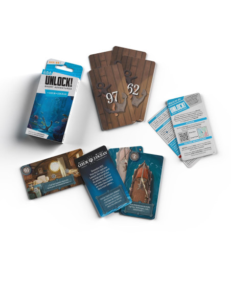 Asmodee   Unlock! Short Adventures   Le Cœur De L'océan  Space Cowboys 