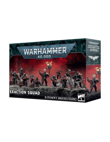 Games Workshop   Warhammer 40 K   Imperial Agents   Exaction Squad (2026) 