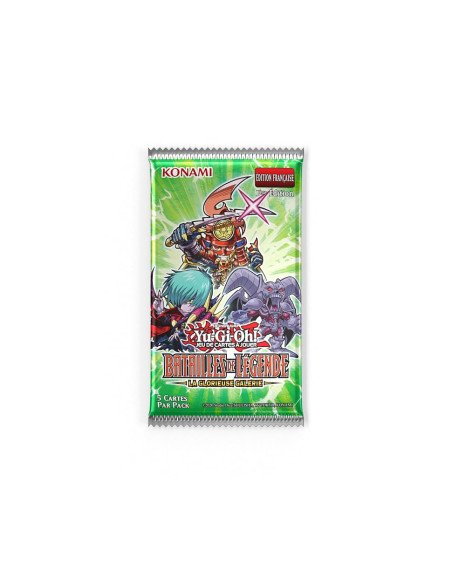 Yu Gi Oh! Boite De 24 Boosters Display Batailles De Légende : La Glorieuse Galerie   120 Cartes   Dès 6 Ans   1ère 