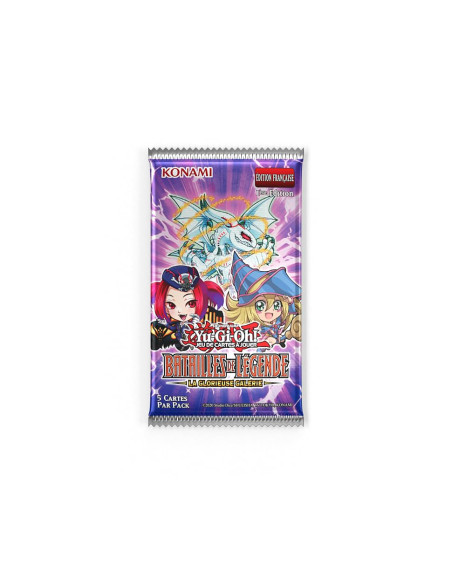Yu Gi Oh! Boite De 24 Boosters Display Batailles De Légende : La Glorieuse Galerie   120 Cartes   Dès 6 Ans   1ère 