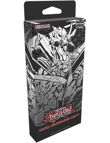 Yu Gi Oh! Pack De 3 Decks Légendaires Arc V   Jeu De Cartes à Jouer   155 Cartes   à Partir De 6 Ans   1ère édition 