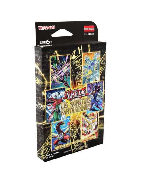 Yu Gi Oh! Pack 3 Boosters Tuckbox Les Monstres Fantastiques   5 Cartes Par Booster   Cartes Grand Master Rare 