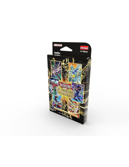 Yu Gi Oh! Pack 3 Boosters Tuckbox Les Monstres Fantastiques   5 Cartes Par Booster   Cartes Grand Master Rare 