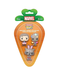 Marvel - Pack 3 figurines Pocket POP! GOTG