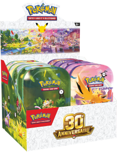 Mini-tin Pokémon 30e anniversaire (FR) - Modèle aléatoire