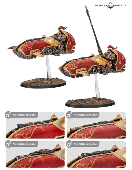 Adeptus Custodes - Gyrfalcon Jetbike Sodality - Warhammer 40K / The Horus Heresy