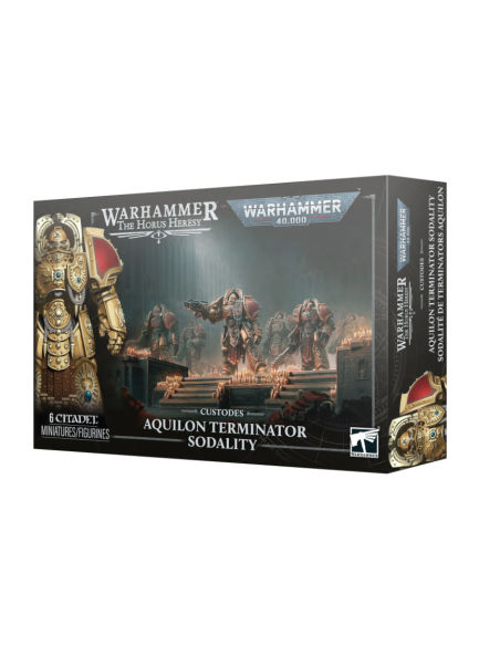 Adeptus Custodes - Aquilon Terminator Sodality - Warhammer 40K / The Horus Heresy