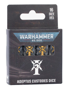 Adeptus Custodes  : Set de Dés - Warhammer 40k