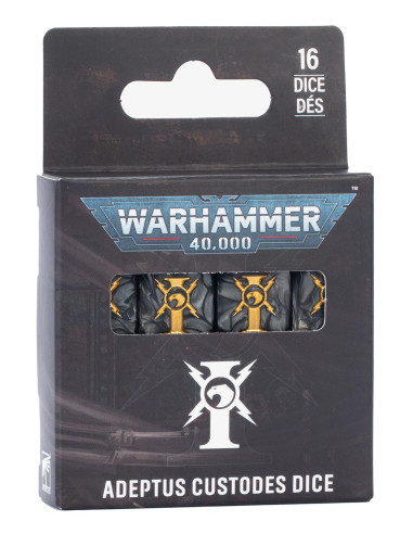 Adeptus Custodes  : Set de Dés - Warhammer 40k
