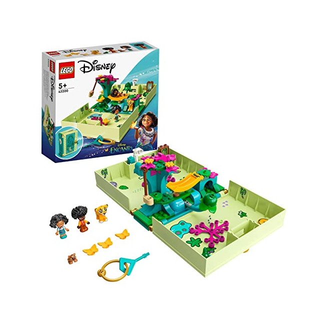 LEGO 43200 Disney La Porte Magique d’Antonio, Cabane pour Enfants Dès 5 Ans du Film Encanto, Jouet De Construction
