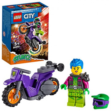 LEGO City 60296 - Stuntz - La Moto de Cascade Roue arrière